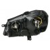 Volkswagen Polo 2005-2009 Black Inner Halogen Head Lamp Unit Driver Side